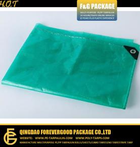 Green PE Tarpaulin Sheet For Boat Use