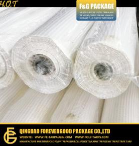 120gsm to 180gsm PE Reinforced Film UV treated White color