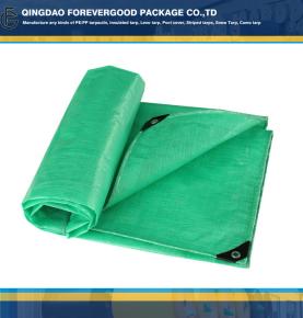 Green Waterproof 180gsm PE Tarps Poly Tarps Cover